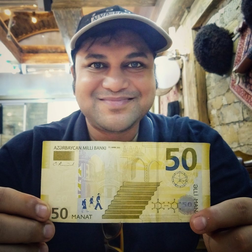 currency of Azerbaijan 50 manat